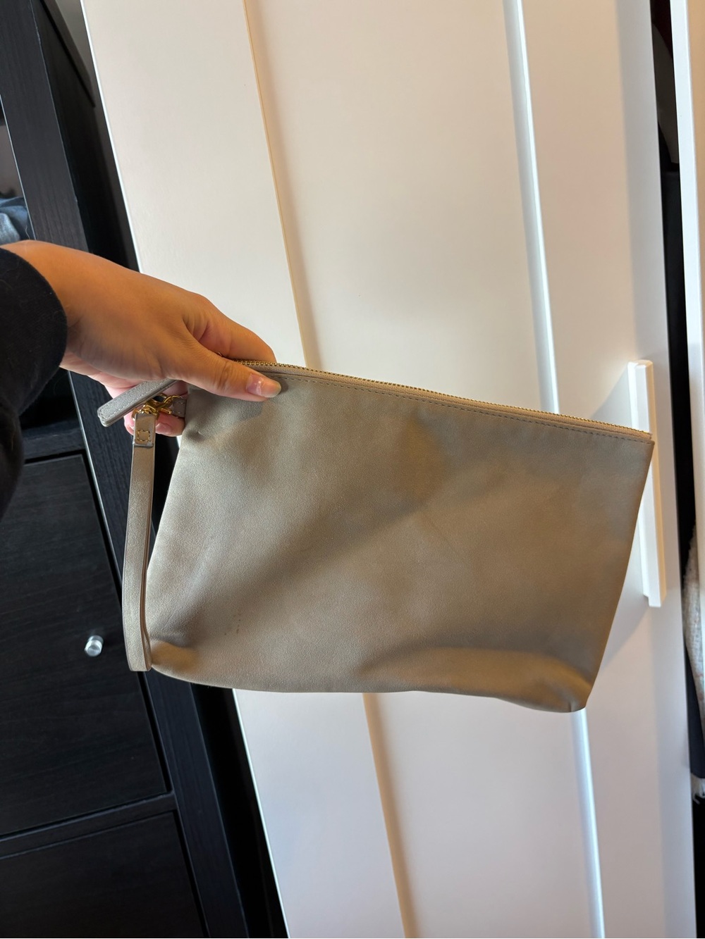 Wristlet Pouch - Taupe